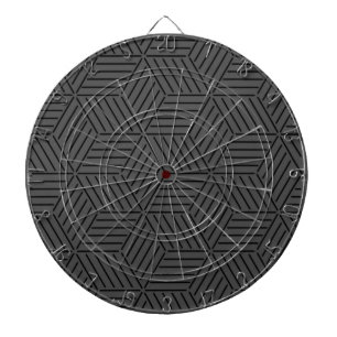 Dartboard kunststijl ontwerp dartbord