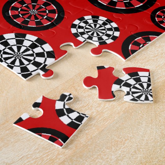 Dartboard Legpuzzel (Zijkant)