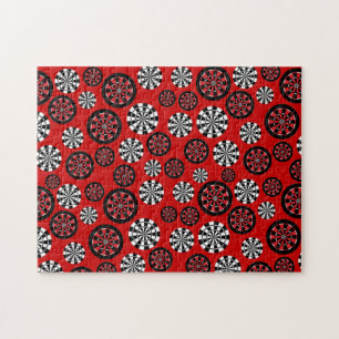 Dartboard Legpuzzel