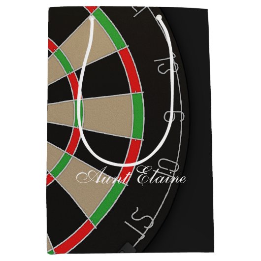 Dartboard liefhebber 🎯😍 Darts Medium Cadeauzakje (Voorkant)