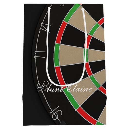 Dartboard liefhebber 🎯😍 Darts Medium Cadeauzakje (Achterkant)