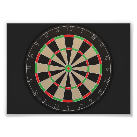 Dartboard Lover Foto Afdruk (Voorkant)