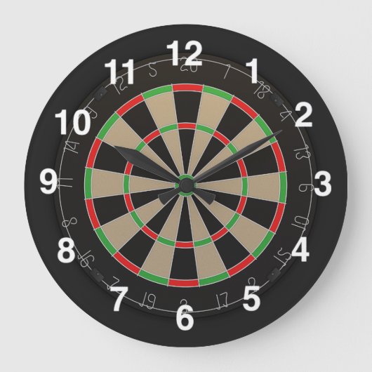Dartboard Lover Grote Klok (Voorkant)