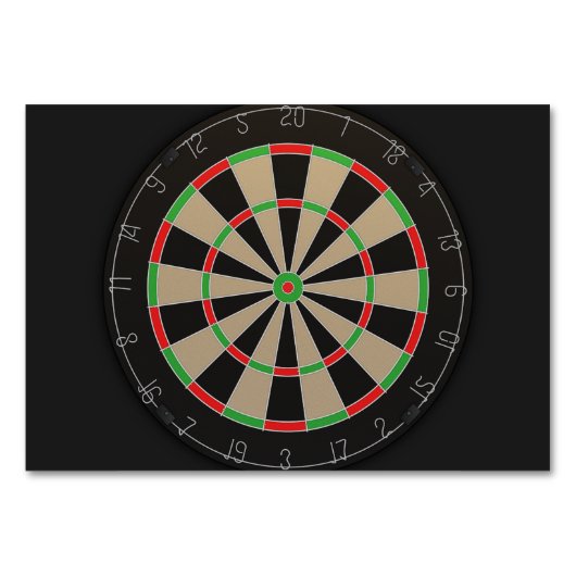 Dartboard Lover Kaart (Achterkant)