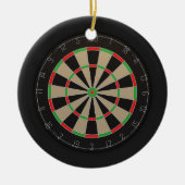 Dartboard Lover Keramisch Ornament (Voorkant)