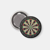 Dartboard Lover Magneet (Voorkant / Achterkant)