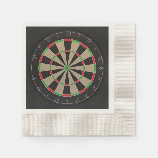 Dartboard Lover Servetten (Voorkant)
