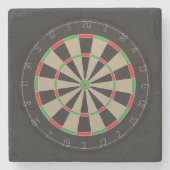 Dartboard Lover Stenen Onderzetter (Voorkant)