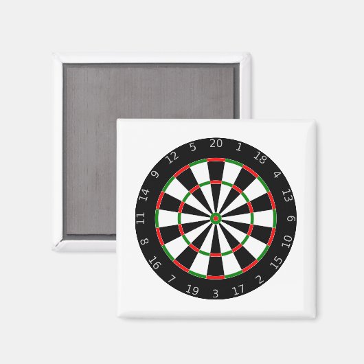 Dartboard Magneet (Voorkant / Achterkant)