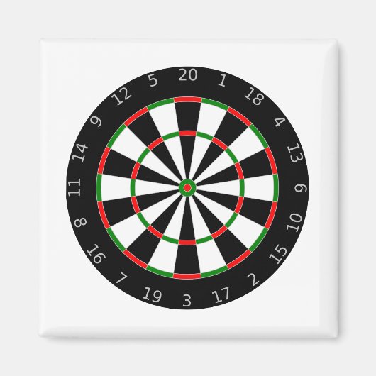 Dartboard Magneet (Voorkant)