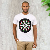 Dartboard Mannen T-shirt