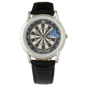DARTBOARD MANNEN WATCH HORLOGE