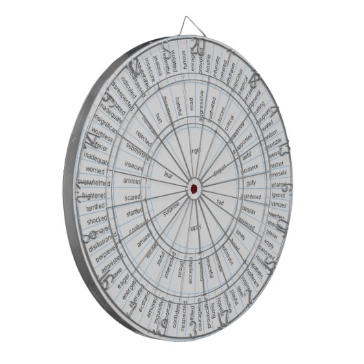 Dartboard met B/W Voelwiel achtergrond Dartbord (Voorkant Links)
