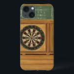 Dartboard met Cricket Scoring iPhone 13 Hoesje<br><div class="desc">An amazingly lifelike painting of a dartboard by Jennifer Goldberger. Looks like a rousing game of cricket is going on. Buy your print today.</div>