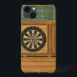 Dartboard met Cricket Scoring iPhone 13 Hoesje<br><div class="desc">An amazingly lifelike painting of a dartboard by Jennifer Goldberger. Looks like a rousing game of cricket is going on. Buy your print today.</div>
