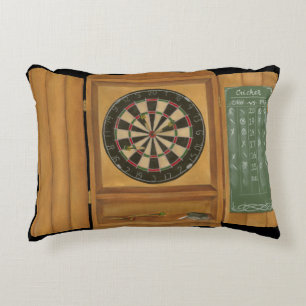 Dartboard met Cricket Scoring Decoratief Kussen