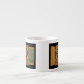 Dartboard met Cricket Scoring Espresso Kop (Voorkant)