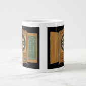 Dartboard met Cricket Scoring Grote Koffiekop (Voorkant)