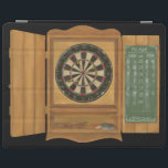 Dartboard met Cricket Scoring iPad Cover<br><div class="desc">An amazingly lifelike painting of a dartboard by Jennifer Goldberger. Looks like a rousing game of cricket is going on. Buy your print today.</div>
