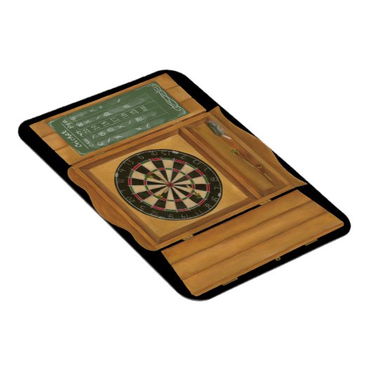 Dartboard met Cricket Scoring Magneet (Rechterzijde)