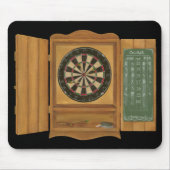 Dartboard met Cricket Scoring Muismat (Voorkant)