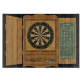 Dartboard met cricket Scoring Snijplank (Voorkant)