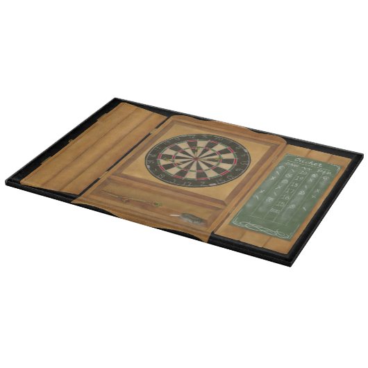 Dartboard met cricket Scoring Snijplank (Hoek)