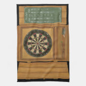 Dartboard met Cricket Scoring Theedoek (Verticaal)