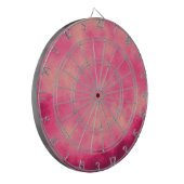 Dartboard met roze zand-wolffect dartbord (Voorkant Links)