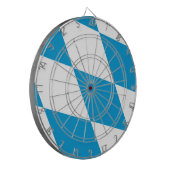 Dartboard met vlag van Beieren, Duitsland Dartbord (Voorkant Links)