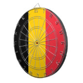 Dartboard met vlag van België Dartbord (Voorkant Rechts)
