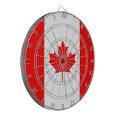Dartboard met vlag van Canada Dartbord (Voorkant Links)