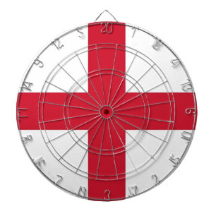 Dartboard met vlag van Engeland Dartbord