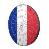 Dartboard met vlag van Frankrijk Dartbord (Voorkant Rechts)