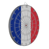 Dartboard met vlag van Frankrijk Dartbord (Voorkant Links)