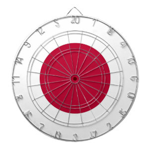 Dartboard met vlag van Japan Dartbord
