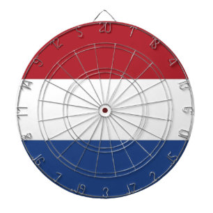 Dartboard met vlag van Nederland Dartbord
