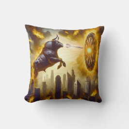 Dartboard mit Bulle - Explosion - Dartkunst Kussen