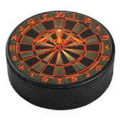 Dartboard mit Darts in die 180 Dartkunst Hockey Puck (3/4)