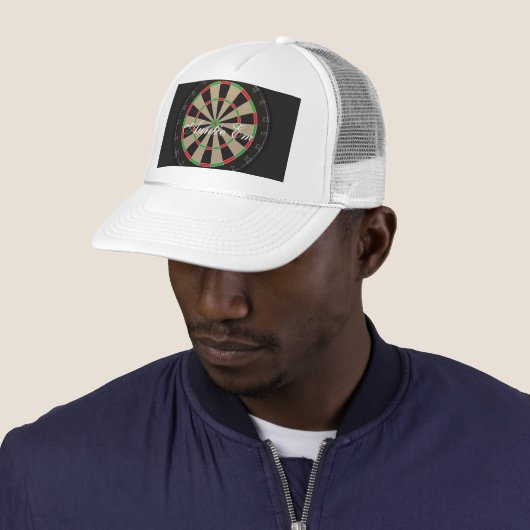 Dartboard Monogram Trucker Pet (In situ)