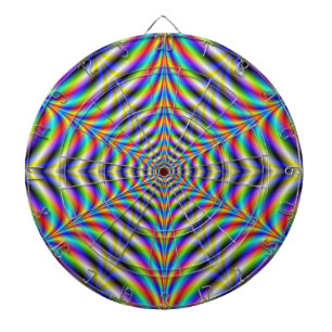 Dartboard Neon Web Dartbord