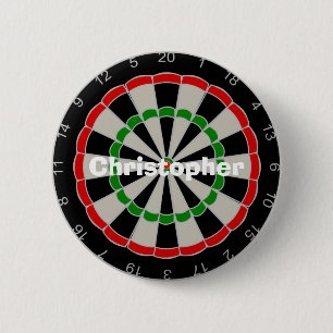 Dartboard-ontwerp Ronde Button 5,7 Cm
