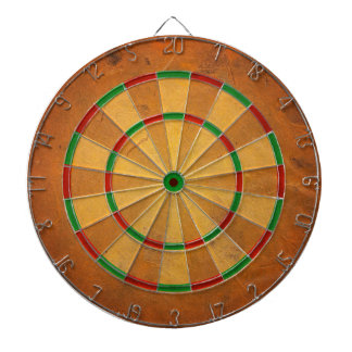 DARTBOARD ORANJE WORD OUT KIJK DARTBORD