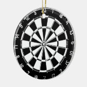 Dartboard ornament decoratie met aangepaste kleur (Links)