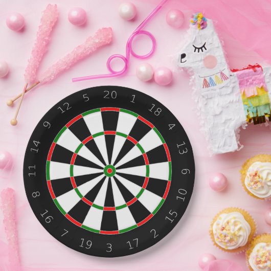 Dartboard Paper-Borden Papieren Bordje (Feest)