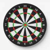 Dartboard Papieren Bordje (Voorkant)