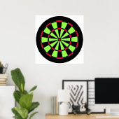 Dartboard Poster (Thuiskantoor)
