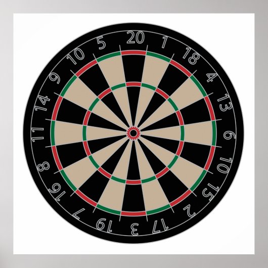 Dartboard Poster (Voorkant)