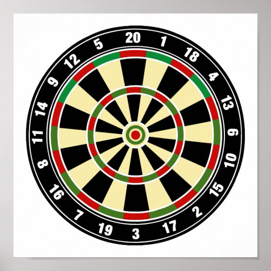 Dartboard Poster (Voorkant)