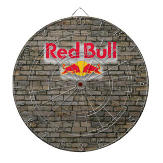 Dartboard Red Bull Stone background Dartbord